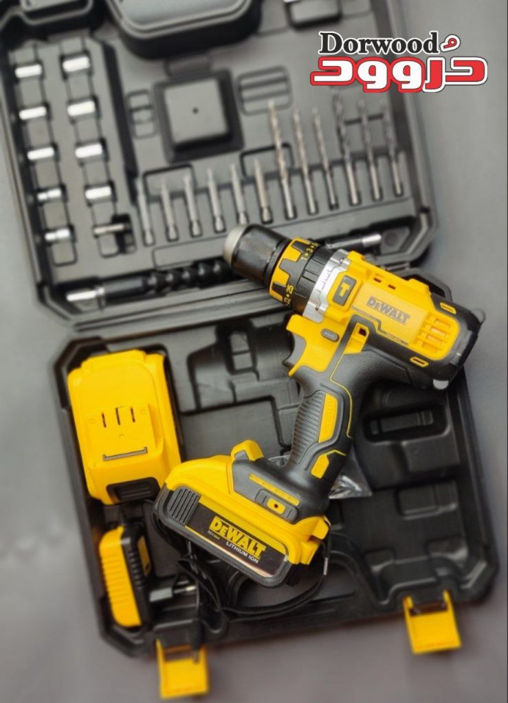 کیت دریل شارژی چکشی طرح دیوالت Dewalt