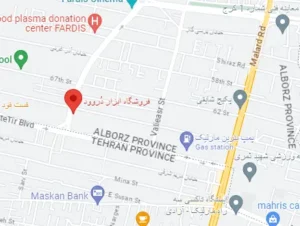 نقشه آدرس دروود