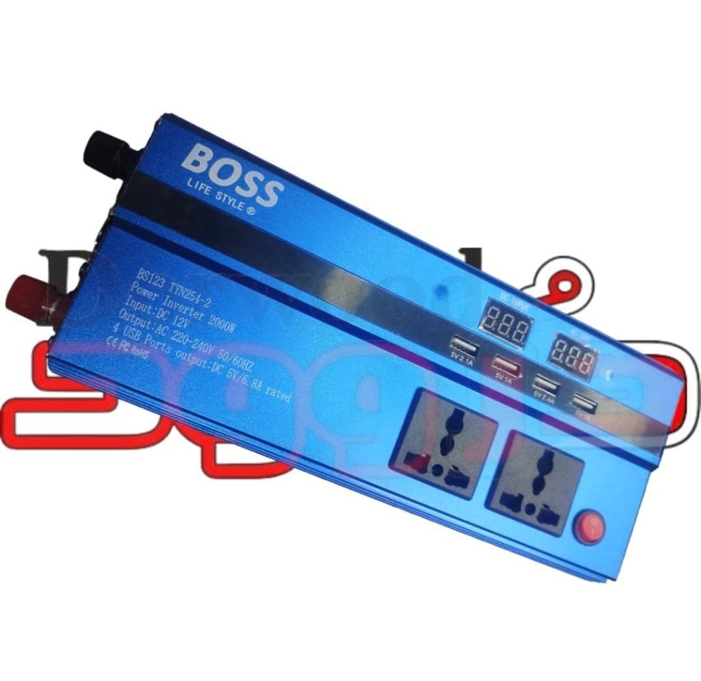 مبدل برق خودرو boss