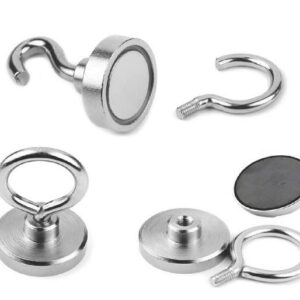 مگنت قلاب‌دار آهنربای نئودیمیومی 