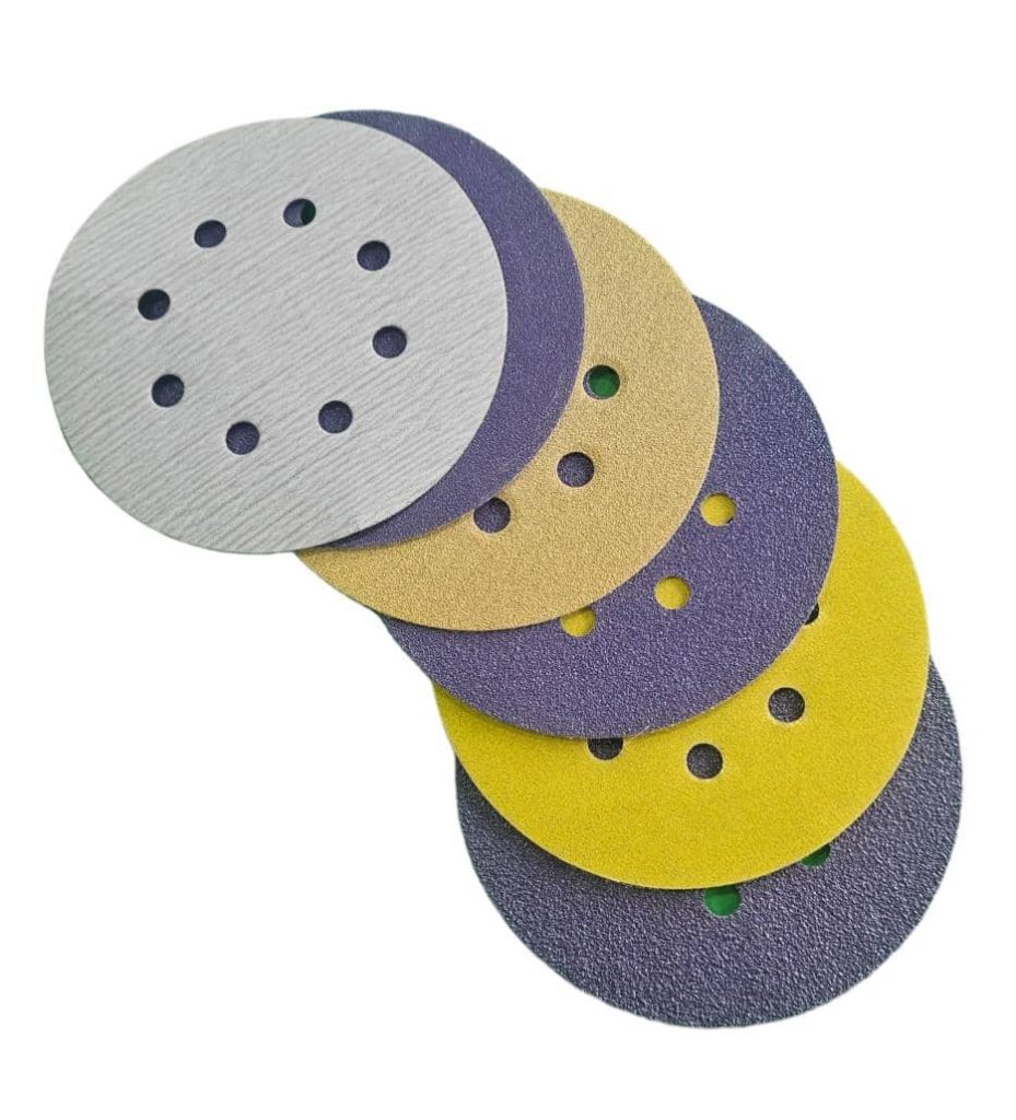 سنباده پشت کرکی قطر ۱۲۵ میل (۱۲.۵ سانت)