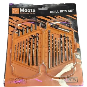 جعبه مته و نوک پیچ گوشتی 22 پارچه موتا