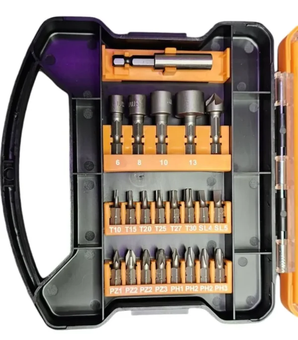 جعبه مته و نوک پیچ گوشتی 41 پارچه موتا