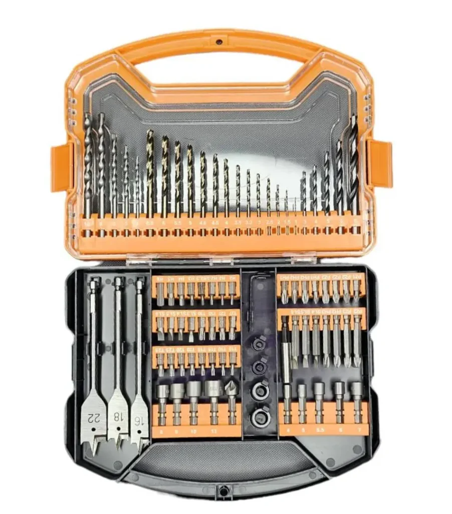 جعبه مته و نوک پیچ گوشتی 82 پارچه موتا