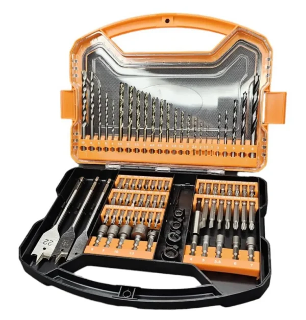 جعبه مته و نوک پیچ گوشتی 82 پارچه موتا