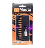 جعبه نوک پیچ گوشتی 11 پارچه موتا