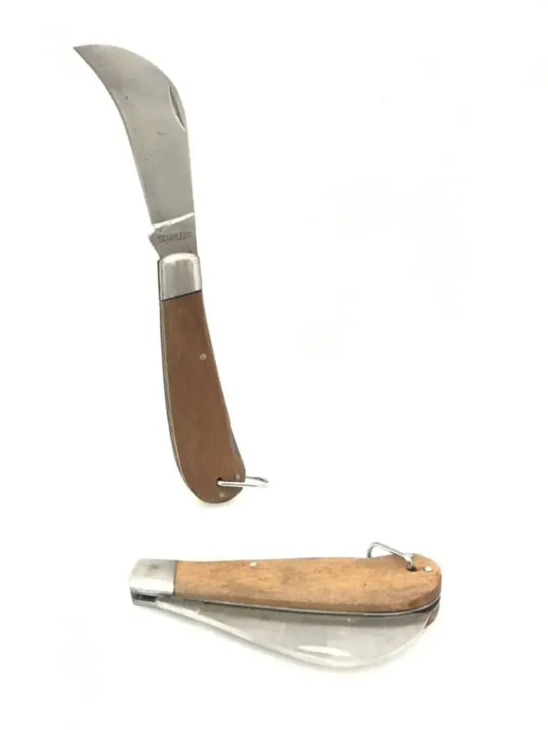 چاقو پیوند زنی دسته چوبی