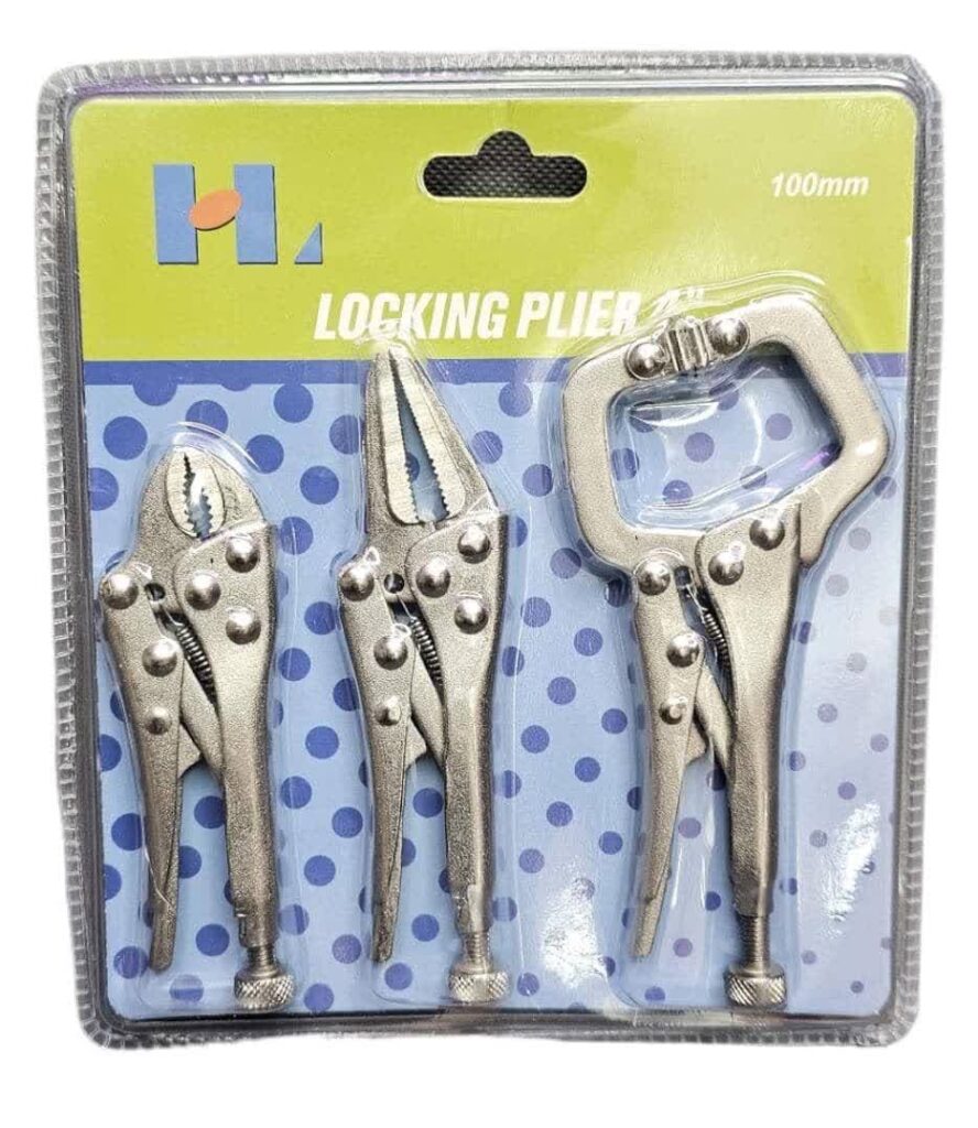 ست انبر قفلی مینی 3 عددی