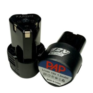 باتری دریل شارژی 12 ولت مدلpap