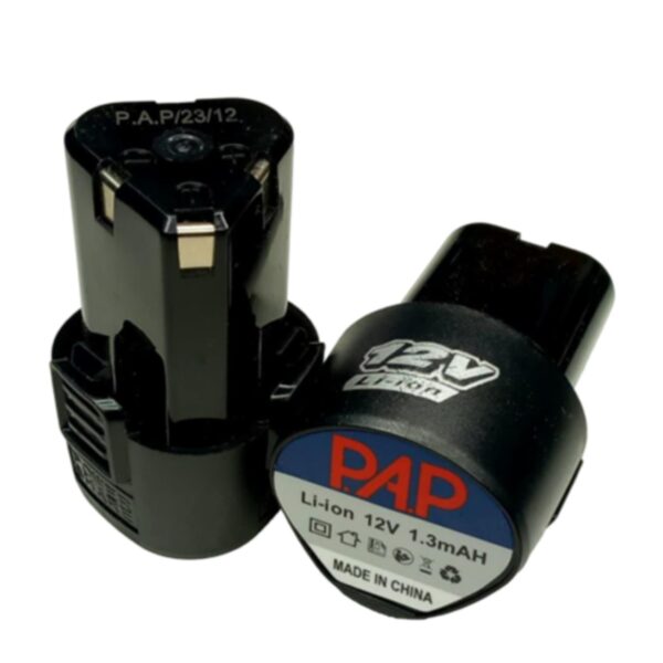 باتری دریل شارژی 12 ولت مدلpap