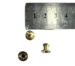 دستگیره برنجی مینیاتوری ۸ میل