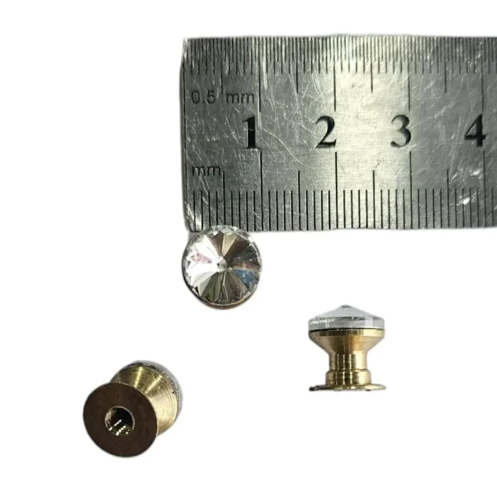 دستگیره مینیاتوری نگین دار