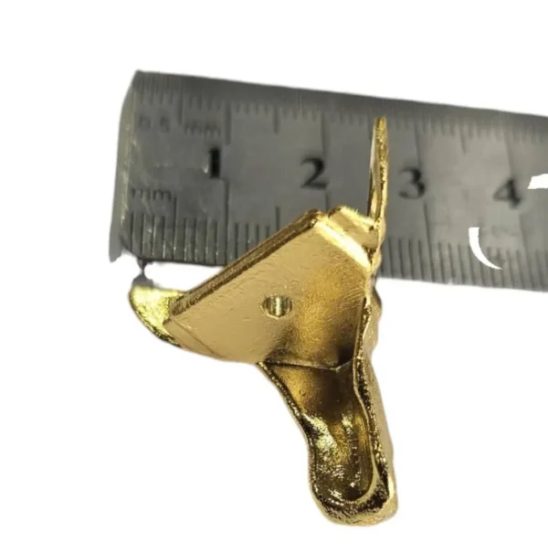 پایه طلایی فرشته فلزی