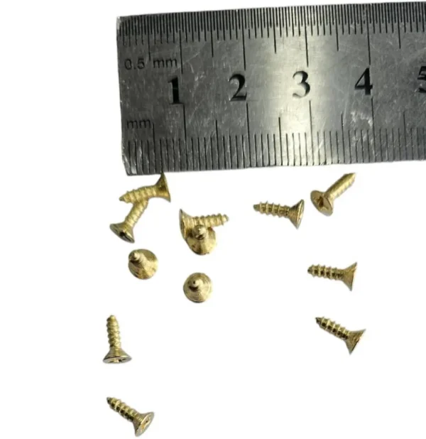 پیچ ۲×۸ میل طلایی پیچ ۲×۸ میل طلایی