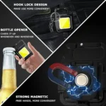 چراغ قوه مگنتی جیبی ال ای دی