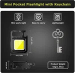 چراغ قوه مگنتی جیبی ال ای دی