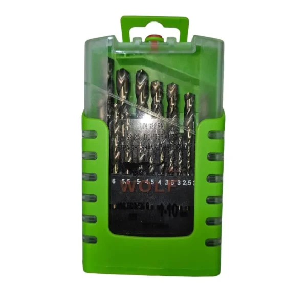 ست مته کبالت ۱ تا ۱۰ wolf