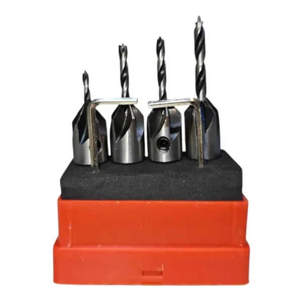 ست ۶ پارچه مته خزینه (2) ست ۶ پارچه مته خزینه