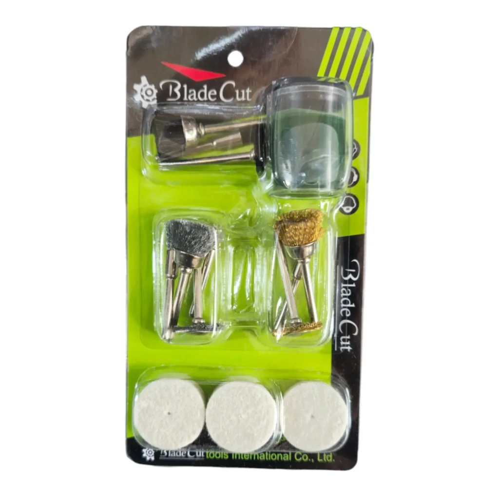 ست 16 پارچه نمد و فرچه مینیاتوری بلید کات BLADECUT