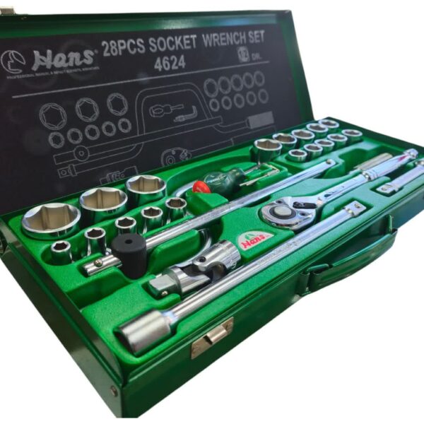 جعبه بکس هنس 28 پارچه 6 پر 4624 هنس تایوان