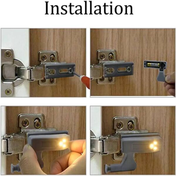 چراغ داخل کابینت بسته دو عددی