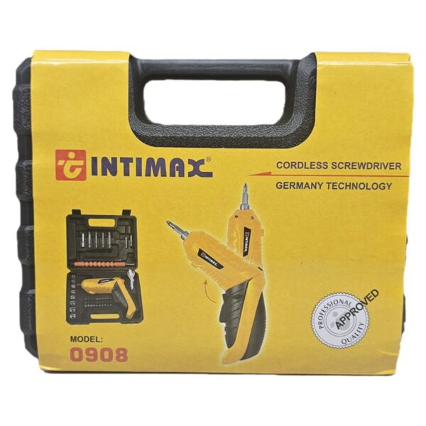 پیچگوشتی شارژی تاشو کیف دار اینتیمکس مدل 0908