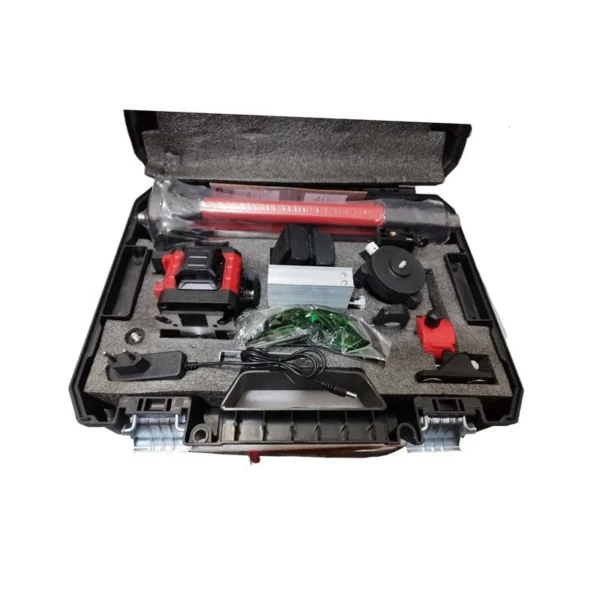 تراز لیزری طرح میلواکی مدل 4 بعدی کد 4-MILW-16LAIN به همراه سه پایه