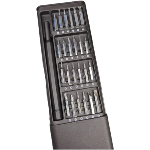 مجموعه 25 عددی نوک پیچ گوشتی موبایل