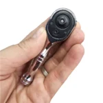 دسته بکس جغجغه ای مشتی 72دنده فوق کوتاه 9 سانت درایو 1/4 اینچ ضامن‌دار