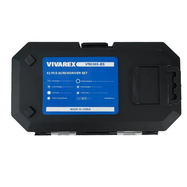ست سری پیچ گوشتی و بکس 63 عددی ویوارکس مدل VR6365-SD