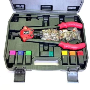 انبر مهره پرچ کن دو دسته حرفه ای