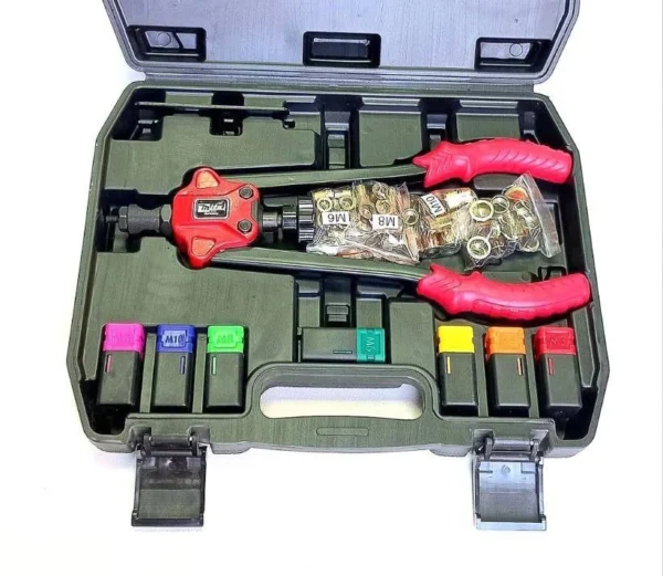 انبر مهره پرچ کن دو دسته حرفه ای