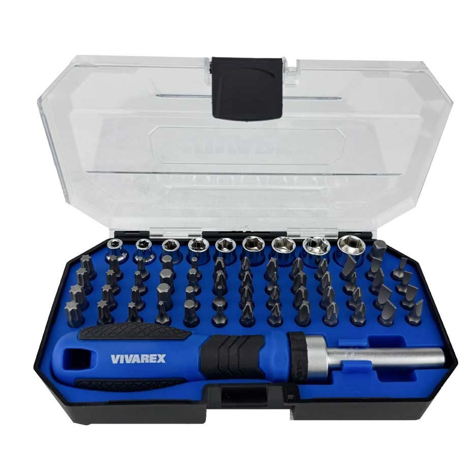 ست سری پیچ گوشتی و بکس 63 عددی ویوارکس مدل VR6365-SD