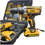 کیت کامل دریل شارژی چکشی 112 پارچه طرح دیوالت