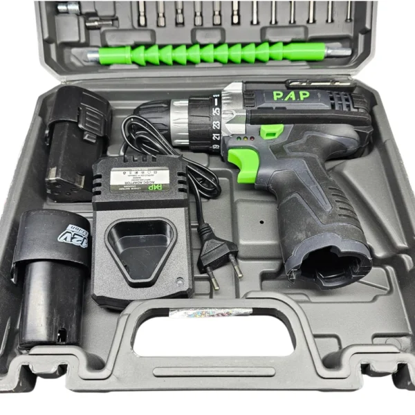دریل شارژی 12 ولت پی اِی پی PAP
