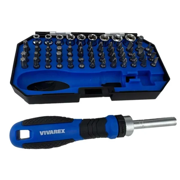 ست سری پیچ گوشتی و بکس 63 عددی ویوارکس مدل VR6365-SD