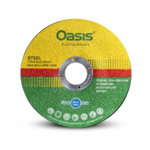 صفحه برش آهن Oasis سایز 115 میلی‌متر (مخصوص فلز و فولاد)