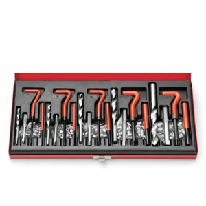 ست تعمیر رزوه و هلیکوئل M5 تا M12 در جعبه فلزی