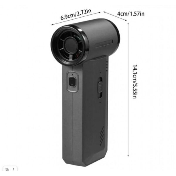 بلوور و جارو شارژی چندکاره F027 | دمنده و مکنده قوی با باتری 4000mAh