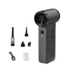 بلوور و جارو شارژی چندکاره F027 | دمنده و مکنده قوی با باتری 4000mAh