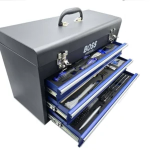 جعبه ابزار 408 پارچه حرفه‌ای باس BOSS | کامل‌ترین ست بکس و ابزار صنعتی بازار