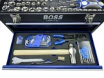 جعبه ابزار 408 پارچه حرفه‌ای باس BOSS | کامل‌ترین ست بکس و ابزار صنعتی بازار