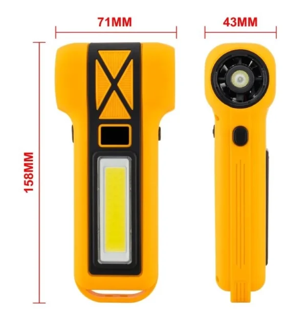 جت فن شارژی چندکاره صنعتی 130000 دور BB-R9006